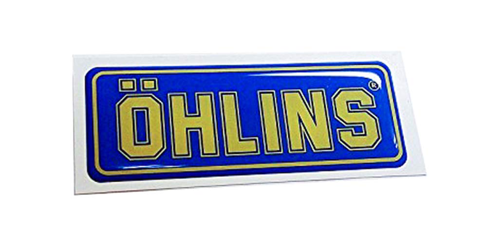 Amazon | OHLINS オーリンズ エンブレムステッカー イエロー/ブルー